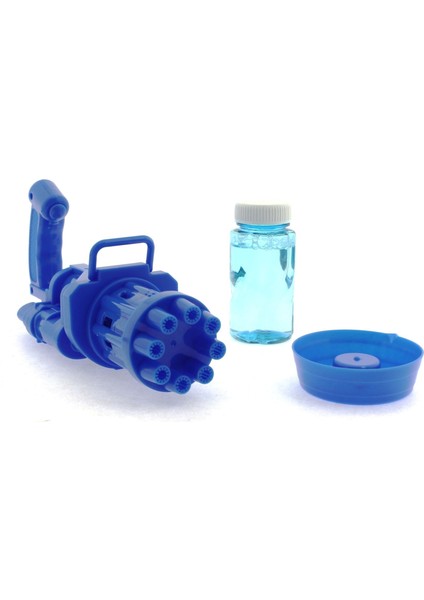 Pilli Mavi Köpük Balon Tabancası