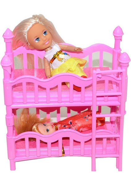 K899-17 2 Katlı Kutulu Ranzalı Bebek Seti-1 Adet Stokta Olan Gönderilir fiyatları