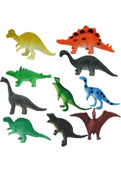 0705 Dinozorların Dünyası Poşetli Hayvan Oyun Seti fırsatları