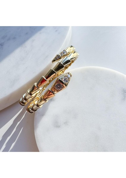 Çelik Snake Bileklik