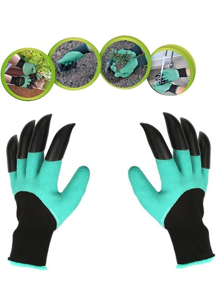 Garden Genie Gloves Toprak Kazma Bahçe Eldiveni modelleri