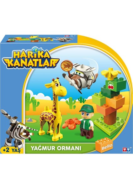 15 Parça Blok Bello'nun Yağmur Ormanı