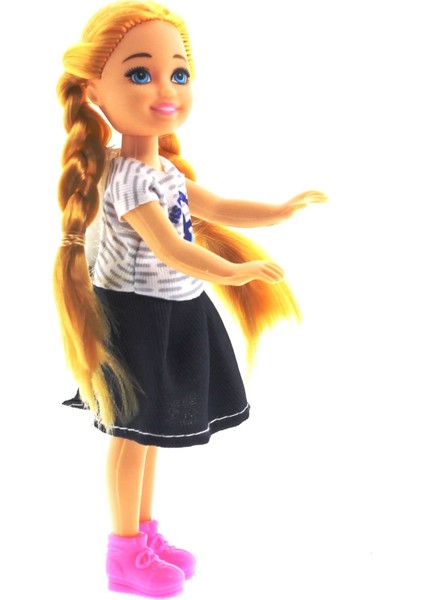Baonier Denizci Elbiseli 14 cm Sarışın Tekli Kız Bebek