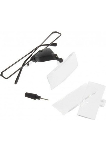 Gözlük Modeli 1.5x 2.5x 3.5x 3 Adet Lensi Gözlük Büyüteç modelleri