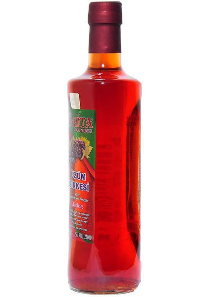 Üzüm Sirkesi Doğal Katkısız Cam Şişe 500 ml