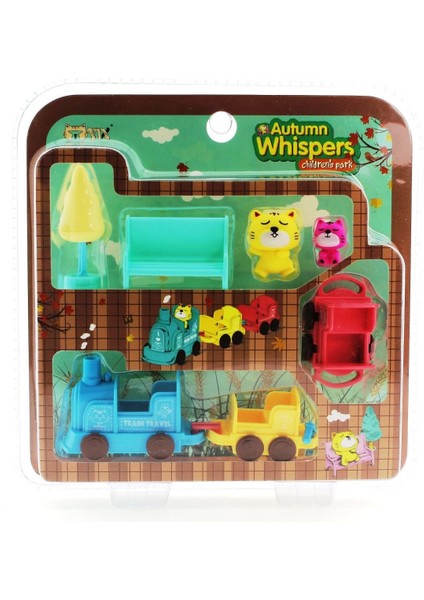 Kedi Şehri Tren Seti Blister fiyatları