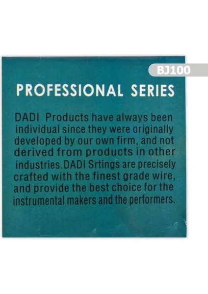 Banjo Takım Tel BJ100 fırsatları