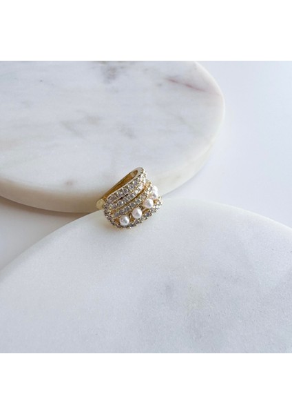 Çelik Incili Earcuff