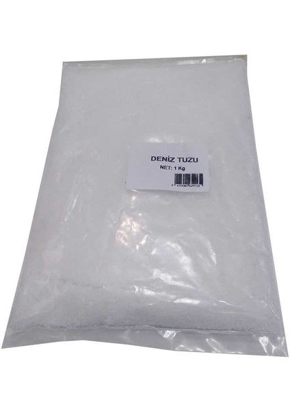 Yemeklik Çakıl Deniz Tuzu Beyaz 1000 gr