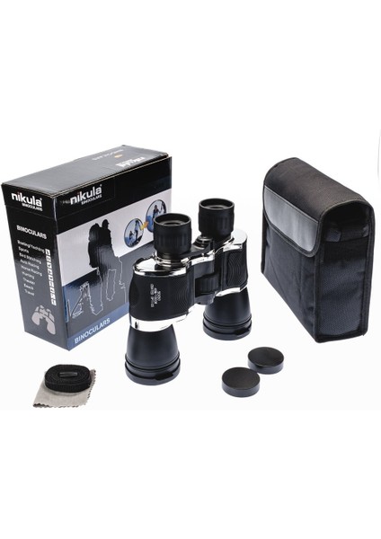 50X50 L Gövdeli Kauçuk Kaplamalı Avcılık Gözetleme Dürbün