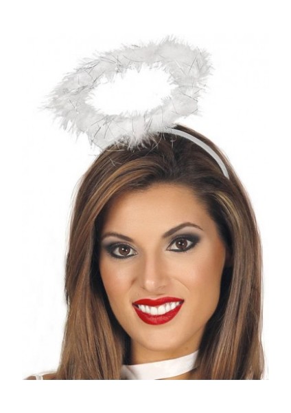 Beyaz Otrişli Tüylü Esnek Yapı Melek Haresi Melek Tacı modelleri