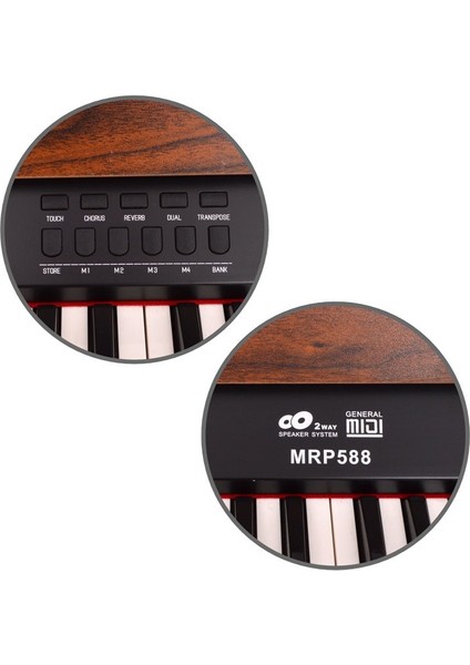 Dijital Piyano Manuel Raymond Ceviz MRP588WN fiyatları