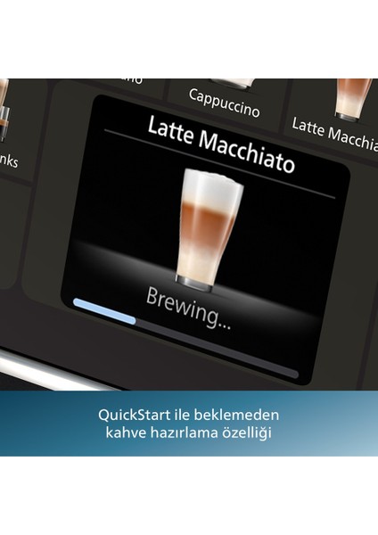 EP4346/70 4300 Series Kaffeevollautomat Tam Otomatik Espresso Makinesi