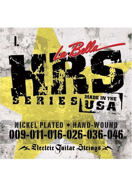 Gitar Aksesuar Elektro Tel Labella Lb-Hrs-L 0,9