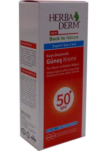 Güneş Kremi 50 Faktör Spf 75 ml