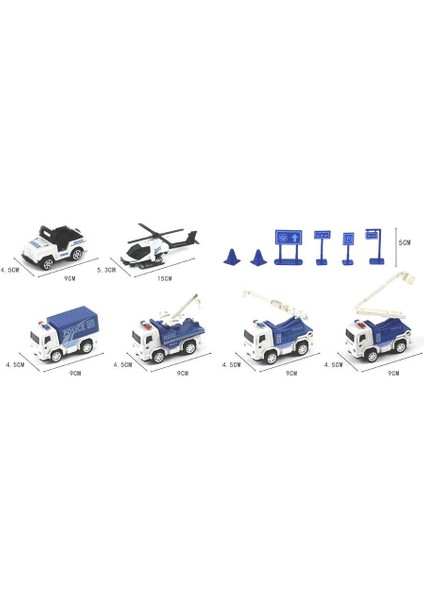 Baretli Polis Araçları Seti fiyatları