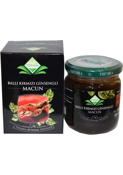 Ballı Kırmızı Ginsengli Macunu Bitkisel Karışım 240 gr fiyatları