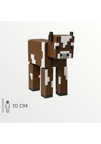Minecraft Çiftlik Set Steve Alex Köylü Arı Tavuk Koyun Inek Keçi At