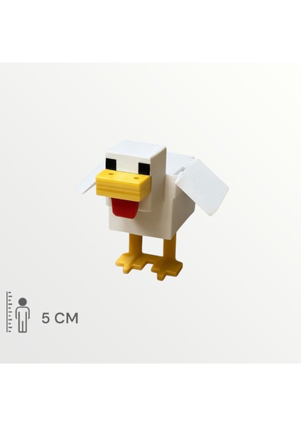 Minecraft Çiftlik Set Steve Alex Köylü Arı Tavuk Koyun Inek Keçi At