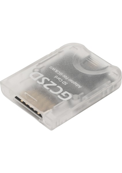 GC2SD Kart Okuyucu Tak ve Çalıştır Taşınabilir Profesyonel Oyun Konsolu Mikro Depolama Kartı Adaptörü Wii Için Gc Şeffaf (Yurt Dışından) fırsatları