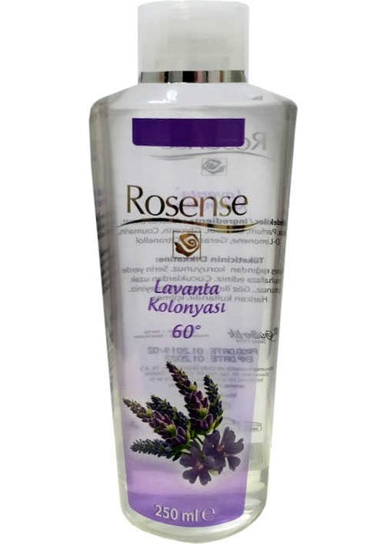 Lavanta Kolonyası 60 Derece Pet Şişe 250 ml