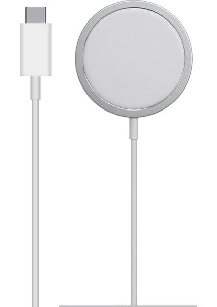 Apple Uyumlu Magsafe Kablosuz Wireless Şarj Aleti Iphone 16 -15-14 Plus 14 Pro 14 Pro Max Uyumlu Kablosuz Şarj