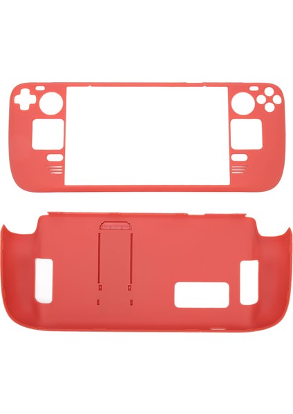 Steam Deck Için Kickstand Kılıfı Eller Serbest Tam Koruma Parmak Izi Geçirmez Koruyucu Kılıf Steam Deck Karpuz Kırmızısı (Yurt Dışından)