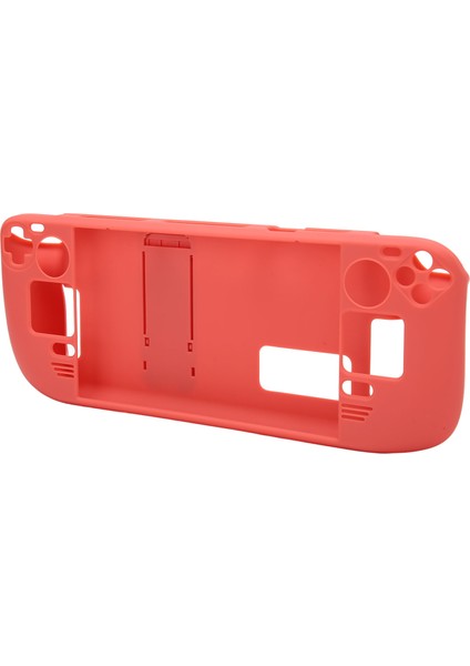 Steam Deck Için Kickstand Kılıfı Eller Serbest Tam Koruma Parmak Izi Geçirmez Koruyucu Kılıf Steam Deck Karpuz Kırmızısı (Yurt Dışından) modelleri