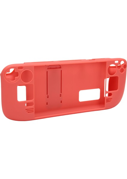 Steam Deck Için Kickstand Kılıfı Eller Serbest Tam Koruma Parmak Izi Geçirmez Koruyucu Kılıf Steam Deck Karpuz Kırmızısı (Yurt Dışından) fırsatları