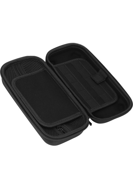 Switch Lite Darbeye Dayanıklı Sert Kabuklu Koruyucu Seyahat Çantası Için Taşıma Çantası 20 Oyun Kartı Yuvası Şarj Cihazı Kulaklık Aksesuarları Siyah (Yurt Dışından) indirimleri