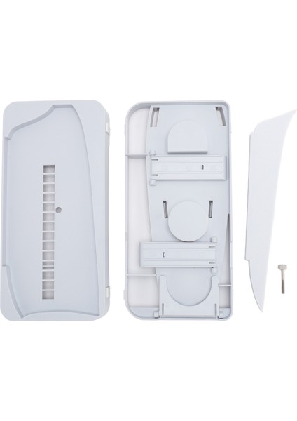 Yatay Hub USB Port Taban Standı Tutucu Ps5 Slim Konsol Kulaklık Vr Depolama Braketi Beyaz (Yurt Dışından)