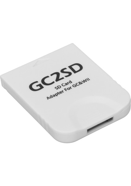 GC2SD Kart Okuyucu Tak ve Çalıştır Taşınabilir Profesyonel Oyun Konsolu Mikro Depolama Kartı Adaptörü Wii Için Gc Beyaz (Yurt Dışından) fiyatları