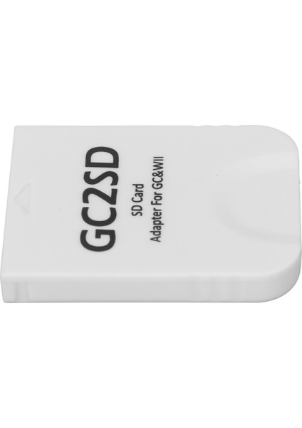 GC2SD Kart Okuyucu Tak ve Çalıştır Taşınabilir Profesyonel Oyun Konsolu Mikro Depolama Kartı Adaptörü Wii Için Gc Beyaz (Yurt Dışından) modelleri
