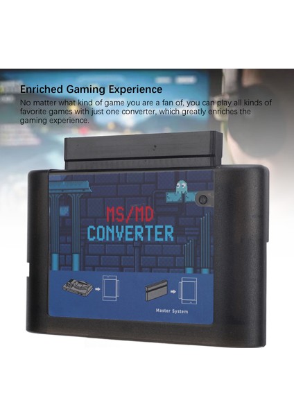 Ms'den Md'ye Oyun Kartı Dönüştürücü Ms'den Md'ye Dönüştürücü Retron 5 3 2 Için Mega Drive Için Oyun Video Kaset Dönüştürücü Genesis Siyah Şeffaf (Yurt Dışından) fiyatları