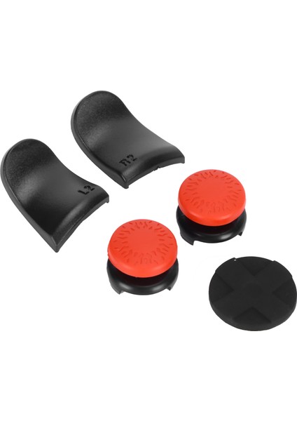 5'i 1 Arada Başparmak Çubuğu Tutma Tuşu Kapağı Joystick Kılıfı L2 R2 Tetik Uzatıcısı Ps5 Kontrol Cihazı Rouge (Yurt Dışından) modelleri