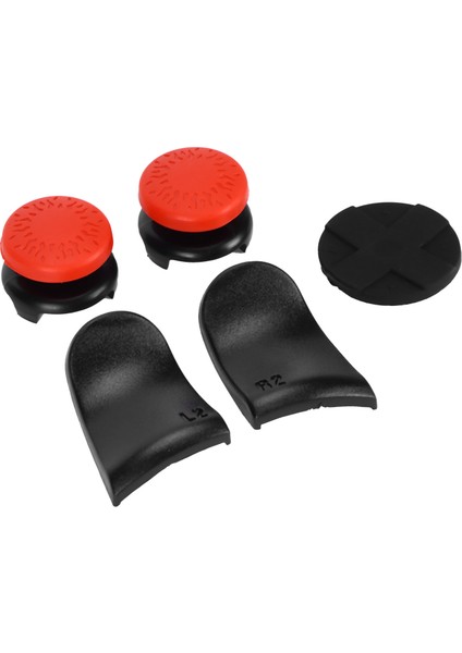 5'i 1 Arada Başparmak Çubuğu Tutma Tuşu Kapağı Joystick Kılıfı L2 R2 Tetik Uzatıcısı Ps5 Kontrol Cihazı Rouge (Yurt Dışından) fırsatları