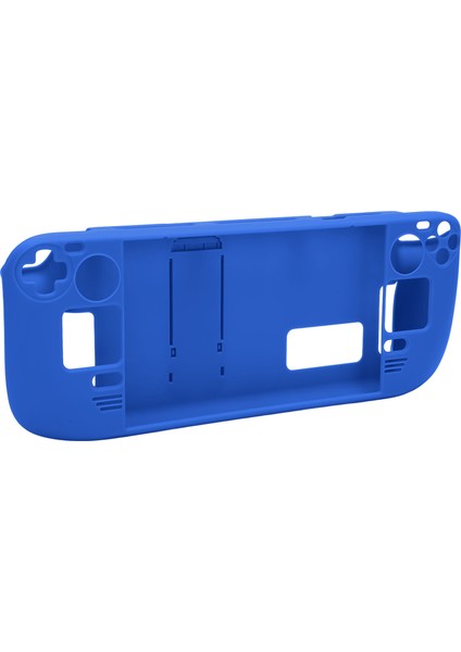 Steam Deck Için Kickstand Kılıfı Eller Serbest Tam Koruma Parmak Izi Geçirmez Koruyucu Kılıf Steam Deck Mücevher Mavi (Yurt Dışından) fırsatları