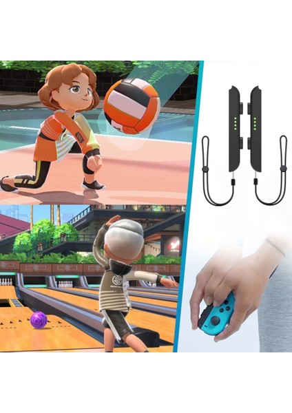 Switch Joycon Için Uyumlu 2 Adet Bilek Kayışı Sıkılık Ayarlanabilir Yedek Bilek Kayışları (Yurt Dışından) fiyatları