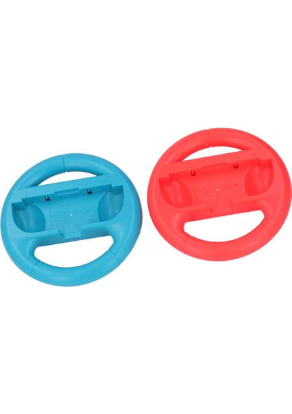 Direksiyon Simidi Ergonomik Oyun Kontrolcüsü Yarış Direksiyon Simidi Tutma Kolu Anahtar Joycon Kontrolcüsü Kırmızı ve Mavi (Yurt Dışından) fırsatları