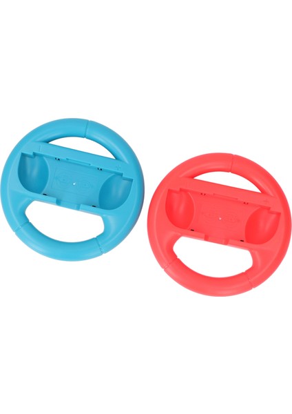 Direksiyon Simidi Ergonomik Oyun Kontrolcüsü Yarış Direksiyon Simidi Tutma Kolu Anahtar Joycon Kontrolcüsü Kırmızı ve Mavi (Yurt Dışından) indirimleri