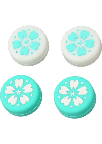 4 Adet Başparmak Tutma Kapağı Anahtar Için Yumuşak Silikon Kaymayı Önleyici Yedek Joystick Kapağı Başparmak Çubuğu Kapakları Anahtar Lite Mavi (Yurt Dışından) fiyatları