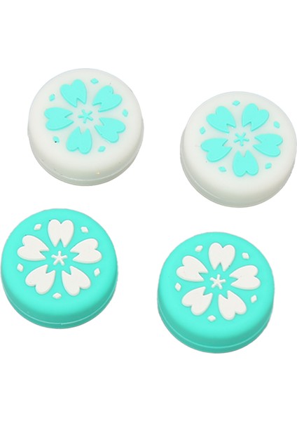 4 Adet Başparmak Tutma Kapağı Anahtar Için Yumuşak Silikon Kaymayı Önleyici Yedek Joystick Kapağı Başparmak Çubuğu Kapakları Anahtar Lite Mavi (Yurt Dışından) modelleri