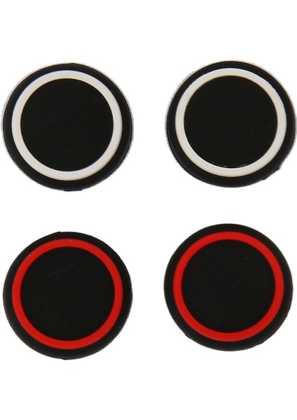 4 Adet Başparmak Tutma Kapağı Yumuşak Silikon Kaymayı Önleyici Yedek Joystick Başparmak Tutma Kapağı Rog Konsolları Için Steam Için (Yurt Dışından)