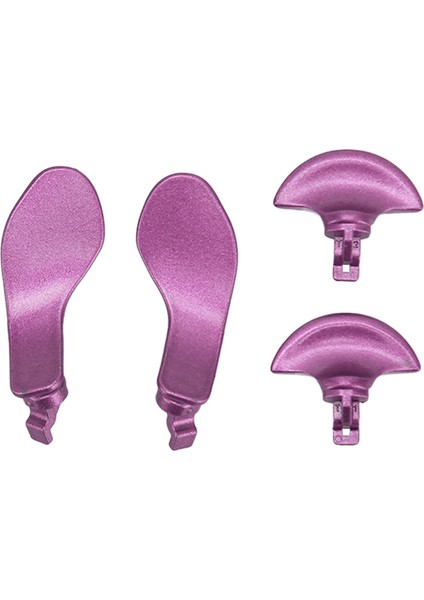 4 Adet Oyun Kumandası Arka Kürekleri Profesyonel Yedek Metal Arka Düğmeler Ps5 Edge Kumandası Mor (Yurt Dışından)