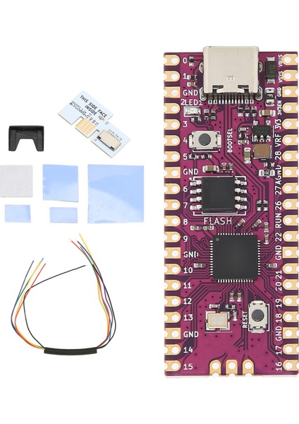 Raspi Board Dual Core 264KB Arm Cortex M0+ Işlemci Esnek Mikrodenetleyici Kartı SD2SP2 Sdload Sdl Adaptörü Beyaz (Yurt Dışından) fırsatları