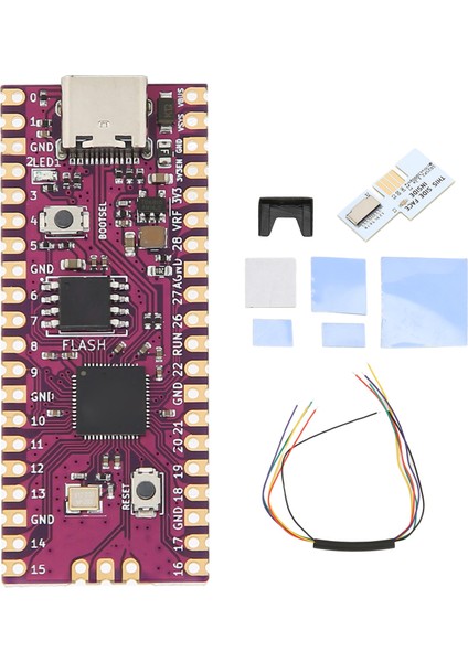 Raspi Board Dual Core 264KB Arm Cortex M0+ Işlemci Esnek Mikrodenetleyici Kartı SD2SP2 Sdload Sdl Adaptörü Beyaz (Yurt Dışından) indirimleri