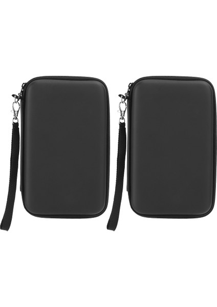 2 Adet Taşınabilir Saklama Çantası Taşıma Çantası Eva Koruyucu Sert Çanta Ndsıll/nintendo 3dsxlblack Için (Yurt Dışından)