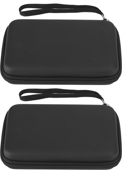 2 Adet Taşınabilir Saklama Çantası Taşıma Çantası Eva Koruyucu Sert Çanta Ndsıll/nintendo 3dsxlblack Için (Yurt Dışından) modelleri
