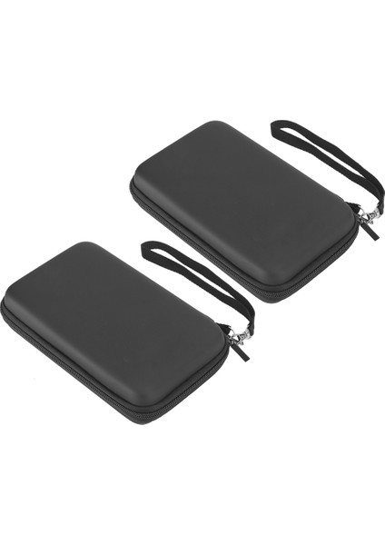 2 Adet Taşınabilir Saklama Çantası Taşıma Çantası Eva Koruyucu Sert Çanta Ndsıll/nintendo 3dsxlblack Için (Yurt Dışından) fırsatları