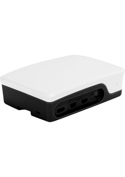 Abs Kasa Muhafaza Kutusu Siyah Beyaz Raspberry Pi 4b Koruyucu Kabuk Kutusu Siyah Beyaz Için Uygun (Yurt Dışından)